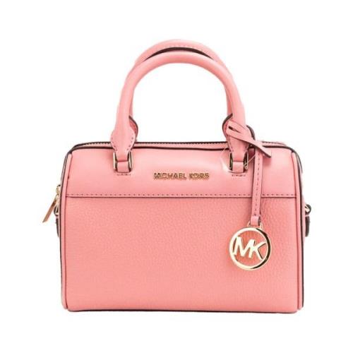 Tea Rose Pebbled Leather Crossbody Tas Michael Kors , Pink , Dames