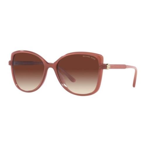 Bruin Shaded Zonnebril Malta MK 2181U Michael Kors , Brown , Dames