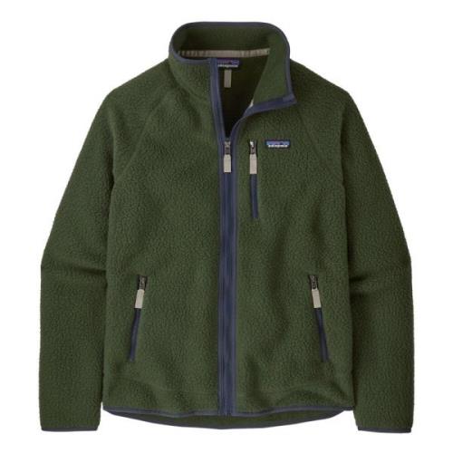 Retro Pile Jack Patagonia , Green , Heren