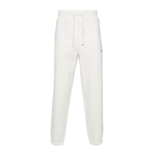 Witte Jersey Logo Print Broek Polo Ralph Lauren , White , Heren