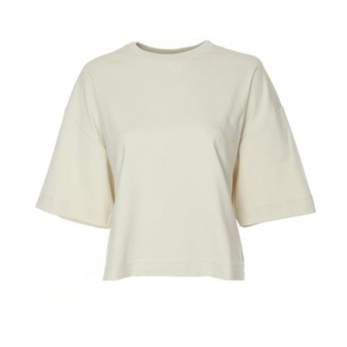 Casual Cropped T-shirt Lilani Drykorn , White , Dames