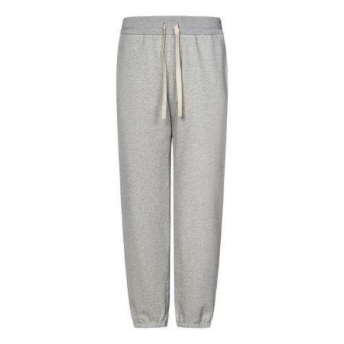 Grijze Katoenen Joggers Aw24 Jil Sander , Gray , Heren