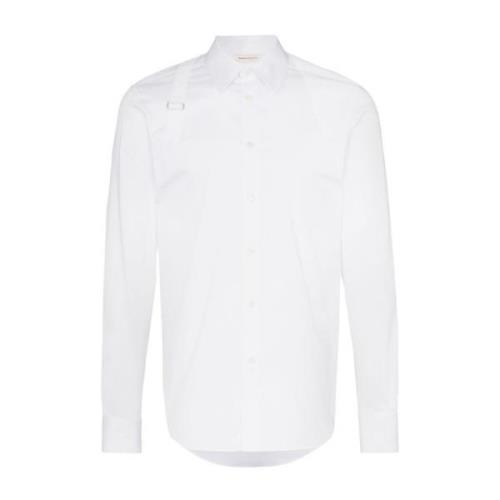 Witte Overhemden voor Mannen Aw24 Alexander McQueen , White , Heren