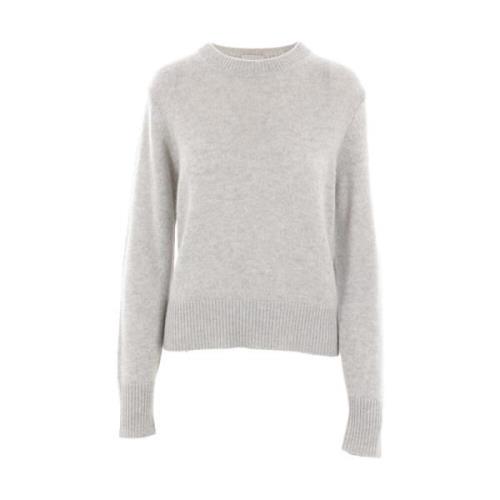 Lichtgrijze Cashmere Sweater Allude , Gray , Dames