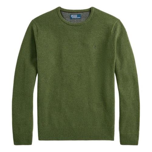 Klassieke Olijf Pullover Polo Ralph Lauren , Green , Heren