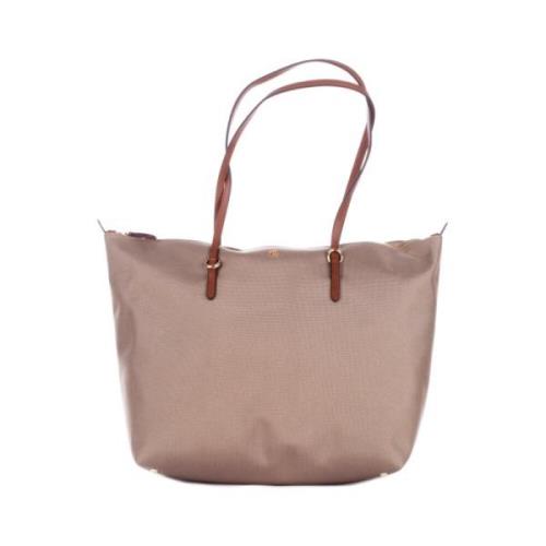 Stijlvol Logo Voorrits Tas Ralph Lauren , Beige , Dames