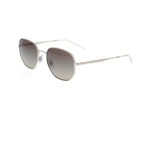 Zeshoekige Metalen Zonnebril Ray-Ban , Gray , Unisex