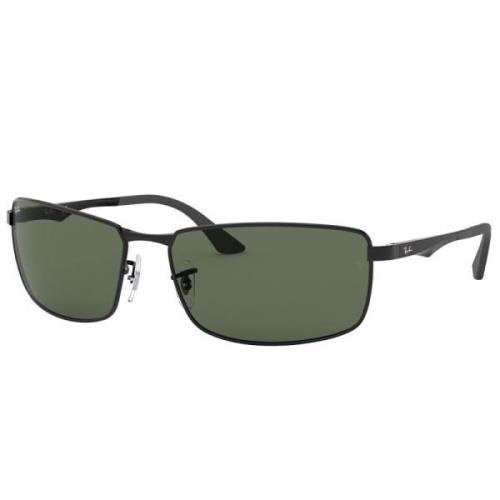 Sportieve Vierkante Zonnebril Rb3498 Stijl Ray-Ban , Black , Unisex