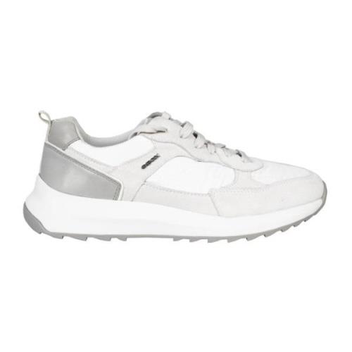 Klassieke Sneakers Geox , White , Heren