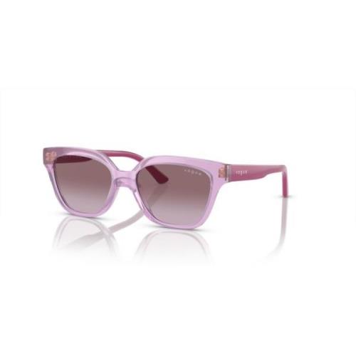 2021 Junior Zonnebril Transparant Roze/Violet Vogue , Pink , Dames