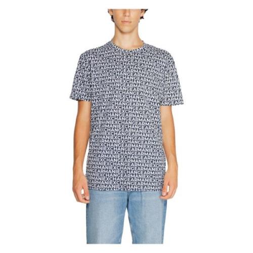 Heren T-shirt Polo Herfst/Winter Collectie Armani Exchange , Blue , He...