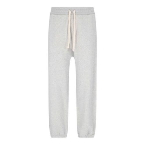 Grijze Track Broek Elastische Taille Jil Sander , Gray , Heren