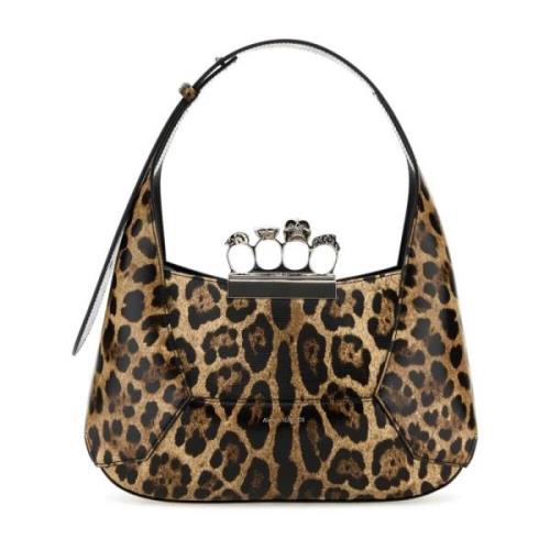 Jewelled Hobo Schoudertas Alexander McQueen , Multicolor , Dames