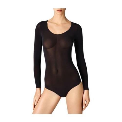 Zwarte String Body Buenos Aires Wolford , Black , Dames