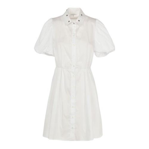 Elegante Witte Zomerjurk Patrizia Pepe , White , Dames