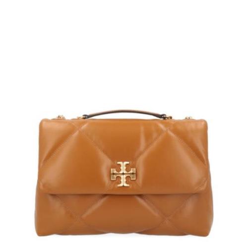 Diamantquilted Stijlvolle Tas Tory Burch , Brown , Dames