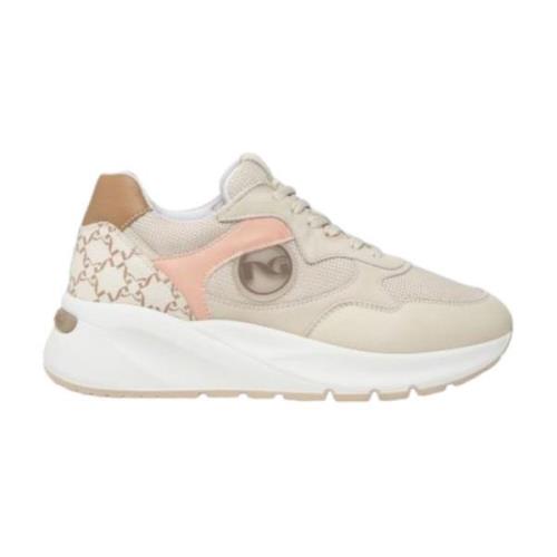 Dames Sneakers Nerogiardini , Beige , Dames