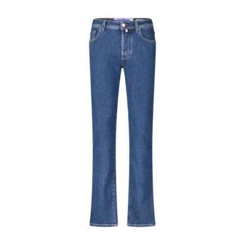 Klassieke Slim-Fit Jeans Jacob Cohën , Blue , Heren