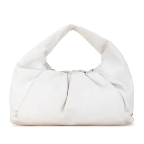 Pre-owned Leather handbags Bottega Veneta Vintage , White , Dames