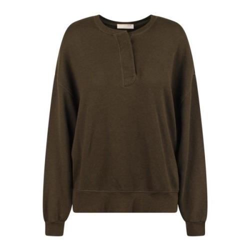 Katoenen Crew Neck Sweater Ulla Johnson , Green , Dames