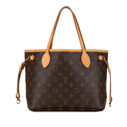 Pre-owned Canvas louis-vuitton-bags Louis Vuitton Vintage , Brown , Da...