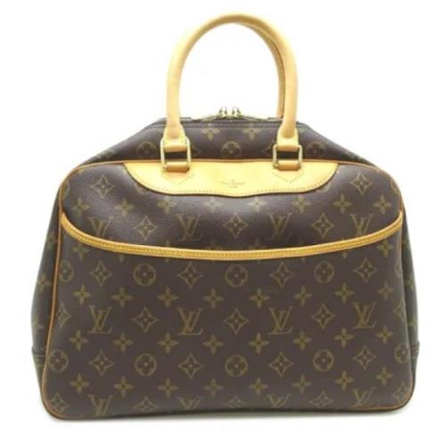 Pre-owned Canvas travel-bags Louis Vuitton Vintage , Brown , Dames