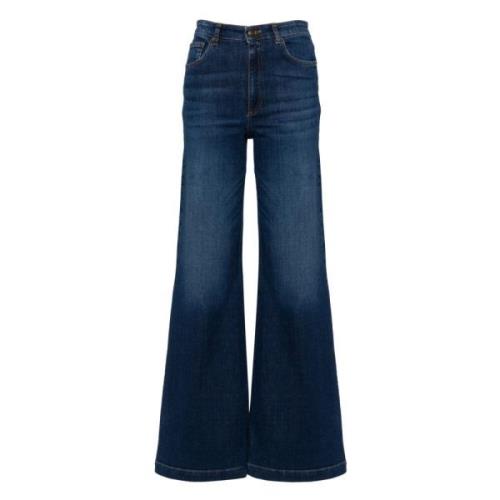 Mid-Seasonal Fit Denim Jeans Twinset , Blue , Dames