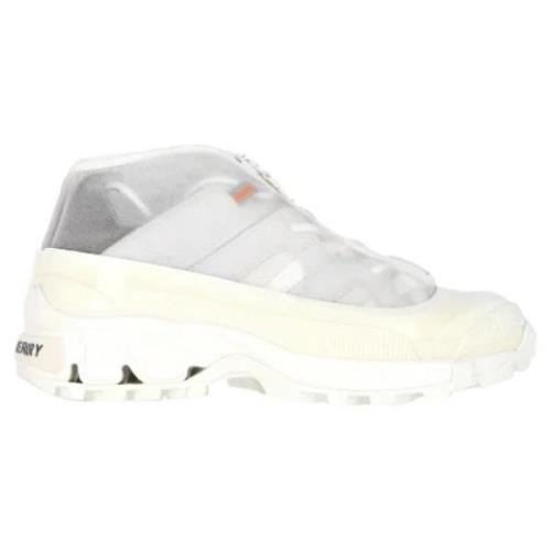 Pre-owned Rubber sneakers Burberry Vintage , White , Dames