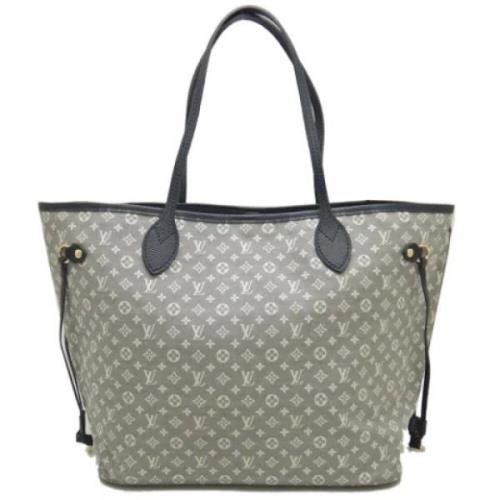 Pre-owned Canvas shoulder-bags Louis Vuitton Vintage , Gray , Dames