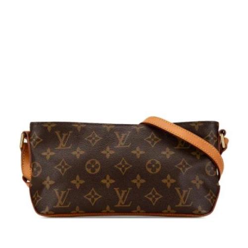 Pre-owned Canvas crossbody-bags Louis Vuitton Vintage , Brown , Dames