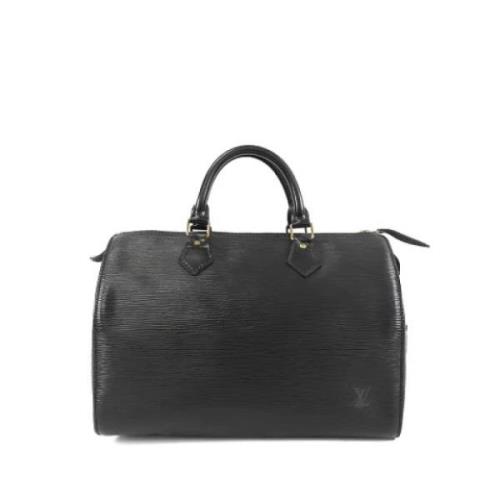 Pre-owned Leather louis-vuitton-bags Louis Vuitton Vintage , Black , D...