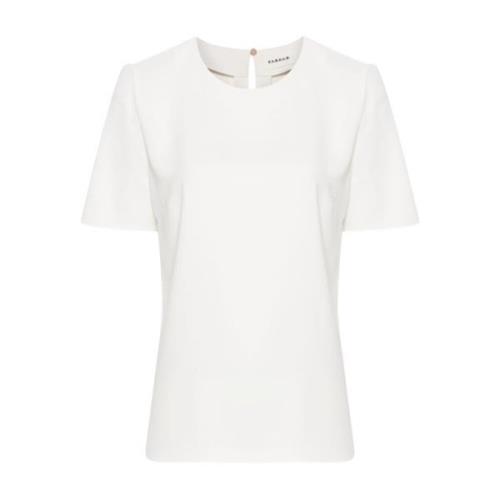 Witte Shirt voor Stijlvolle Outfits P.a.r.o.s.h. , White , Dames