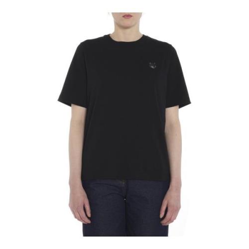 Stijlvolle T-shirts en Polos Maison Kitsuné , Black , Dames