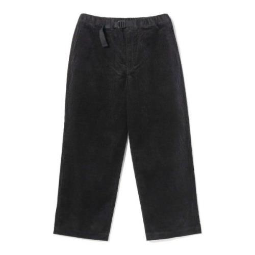 Zwarte Casual Broek Danton , Black , Heren