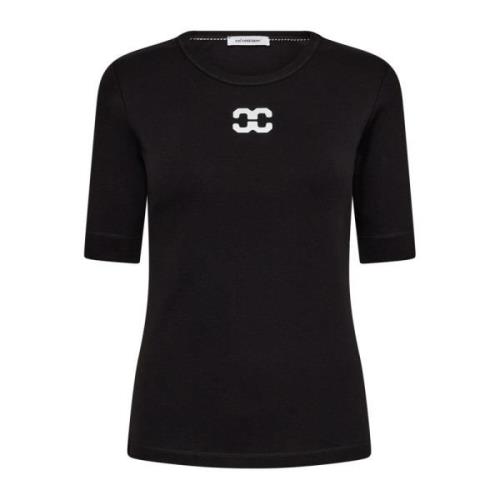 Grannycc Logo Tee Top Co'Couture , Black , Dames