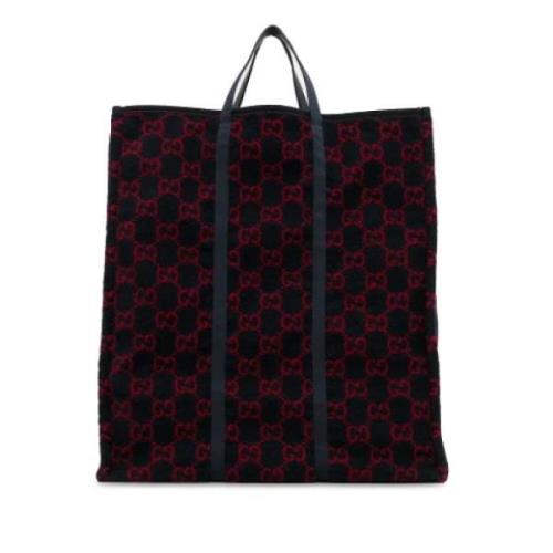 Pre-owned Wool totes Gucci Vintage , Black , Dames