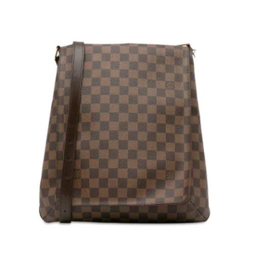 Pre-owned Canvas crossbody-bags Louis Vuitton Vintage , Brown , Dames