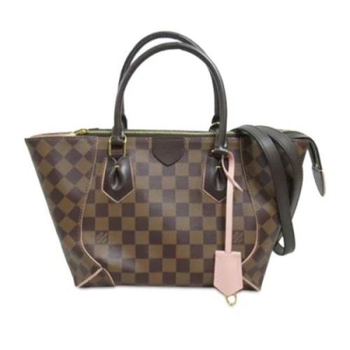 Pre-owned Canvas louis-vuitton-bags Louis Vuitton Vintage , Brown , Da...