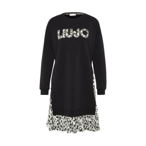 Basis Jurk Liu Jo , Black , Dames