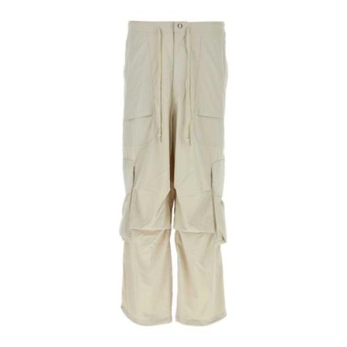 Cargo Pant in Krijt Katoen Entire Studios , Beige , Heren