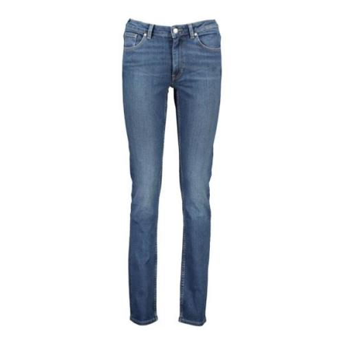 Blauwe Jeansbroek Gant , Blue , Heren