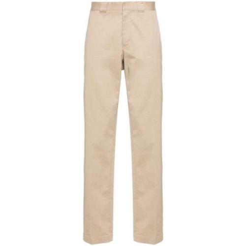 Beige Logo Broek Givenchy , Beige , Heren