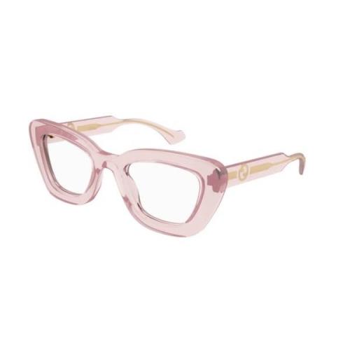 Oranje Montuur Zonnebril Gg1555O 003 Gucci , Pink , Dames