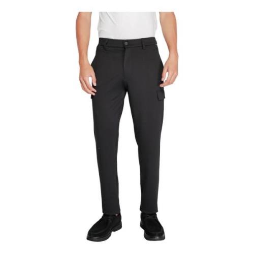 Gebreide Tapered Broek Herfst/Winter Collectie Calvin Klein , Black , ...