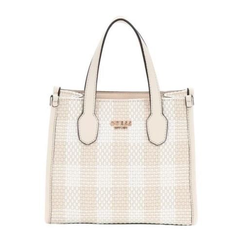 Stijlvolle Handtas Silvana Guess , Beige , Dames