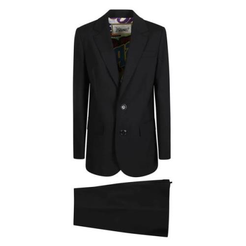 Zwart Downtown Suit Dsquared2 , Black , Dames