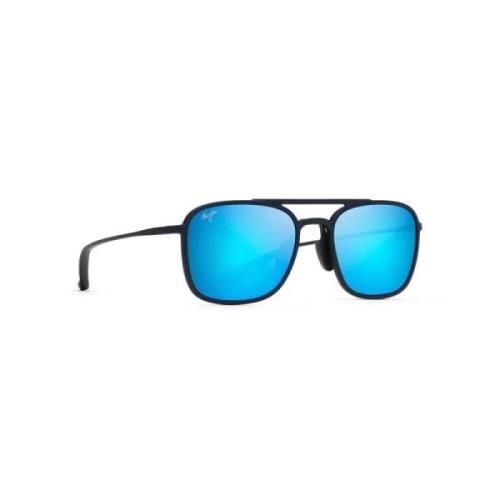 Blauwe Keokea Zonnebril Maui Jim , Blue , Unisex