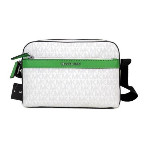 Cooper Small Utility Crossbody Tas Michael Kors , White , Dames