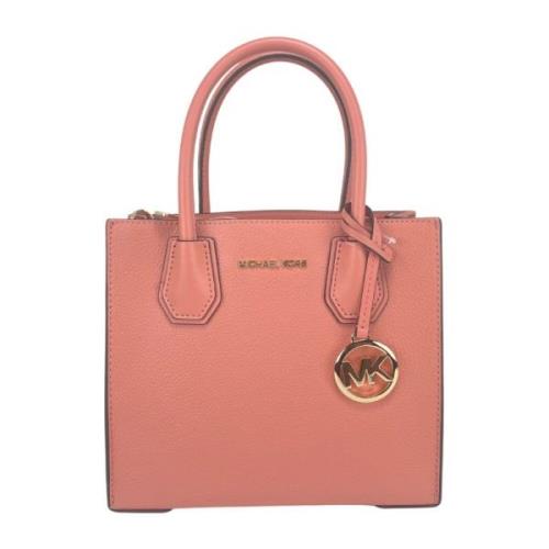 Medium Sherbet Pebble Messenger Crossbody Tas Michael Kors , Orange , ...