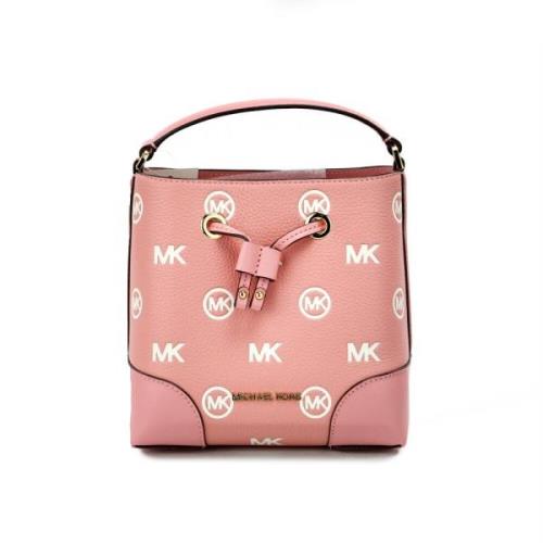 Primrose Embossed Bucket Messenger Tas Michael Kors , Pink , Dames